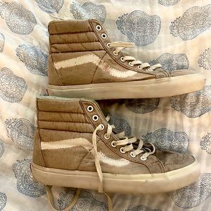 Vans high top Sneakers- ladies size 10